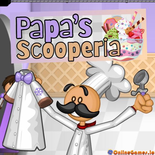 Papa's Scooperia Play Online